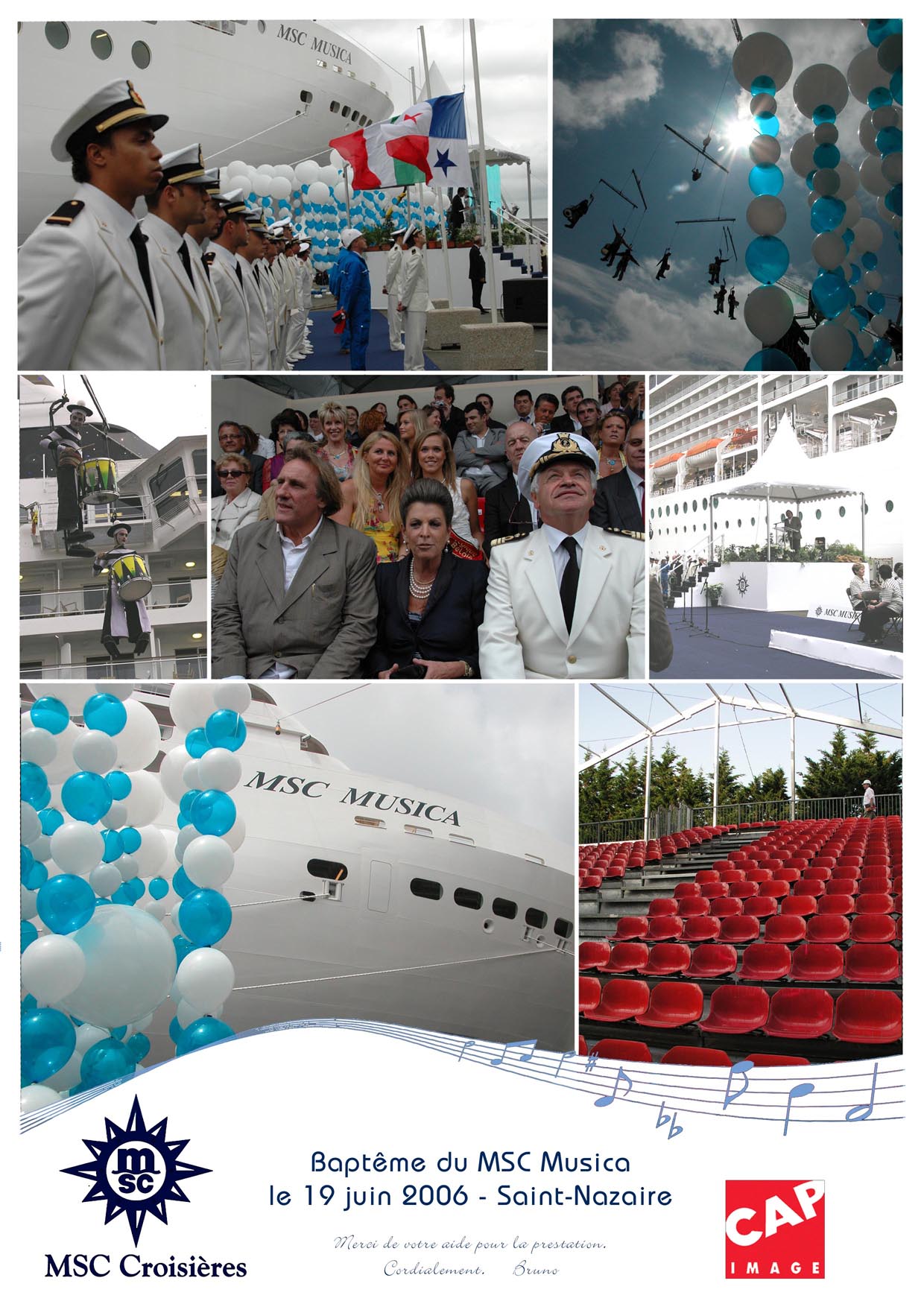 inauguration du paquebot MSC Musica
