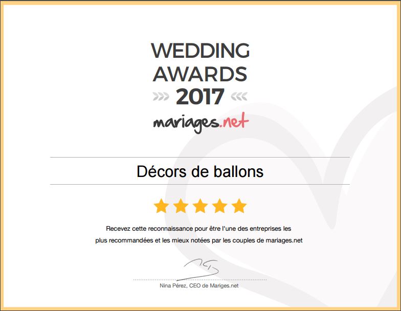 2017 mariage net
