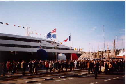 Inauguration du luxueux yatch LE PONAN