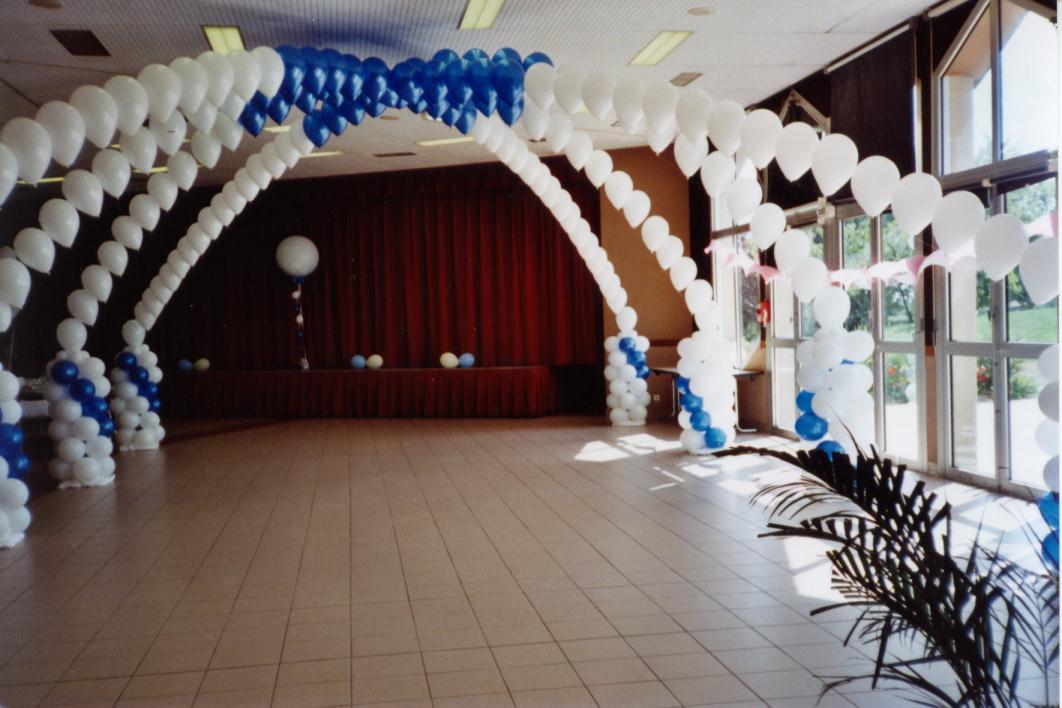 arches pour la piste de danse